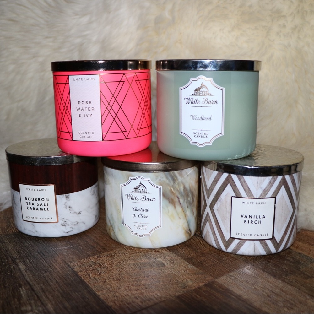 VARIETY LISTING: Bath & Body Works 3-Wick Candles